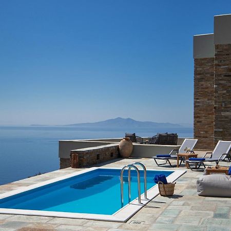 Korthio Acron Andros - Luxury Villa With Private Pool מראה חיצוני תמונה