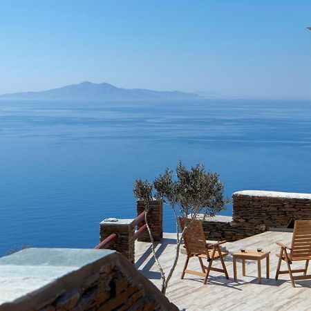 Korthio Acron Andros - Luxury Villa With Private Pool מראה חיצוני תמונה