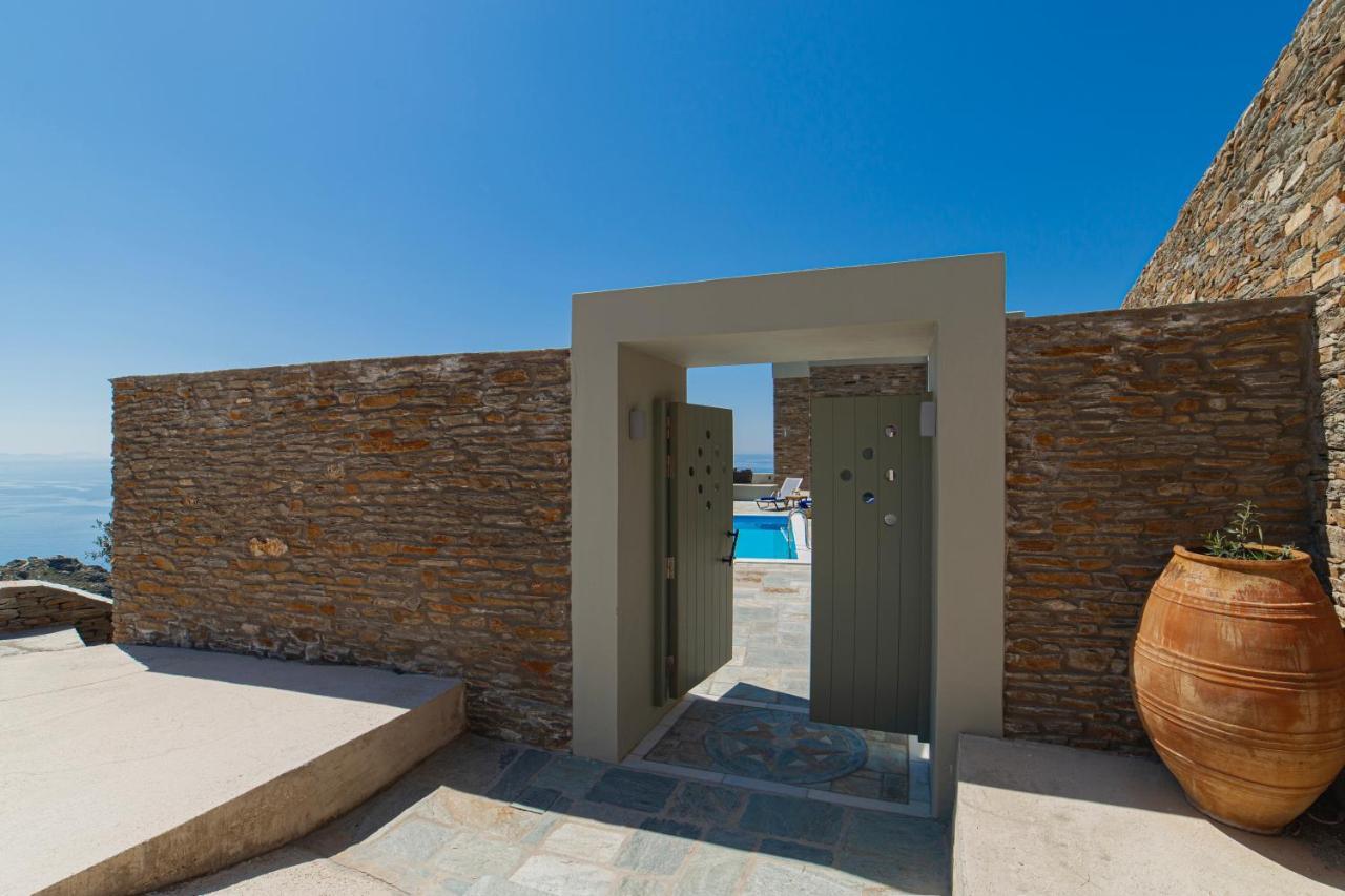 Korthio Acron Andros - Luxury Villa With Private Pool מראה חיצוני תמונה